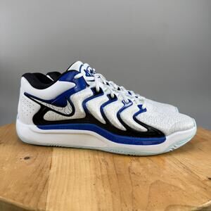 NikeKD 17 'Penny' Mens Size 12 Shoes White Game Royal Blue Black FJ9487-100